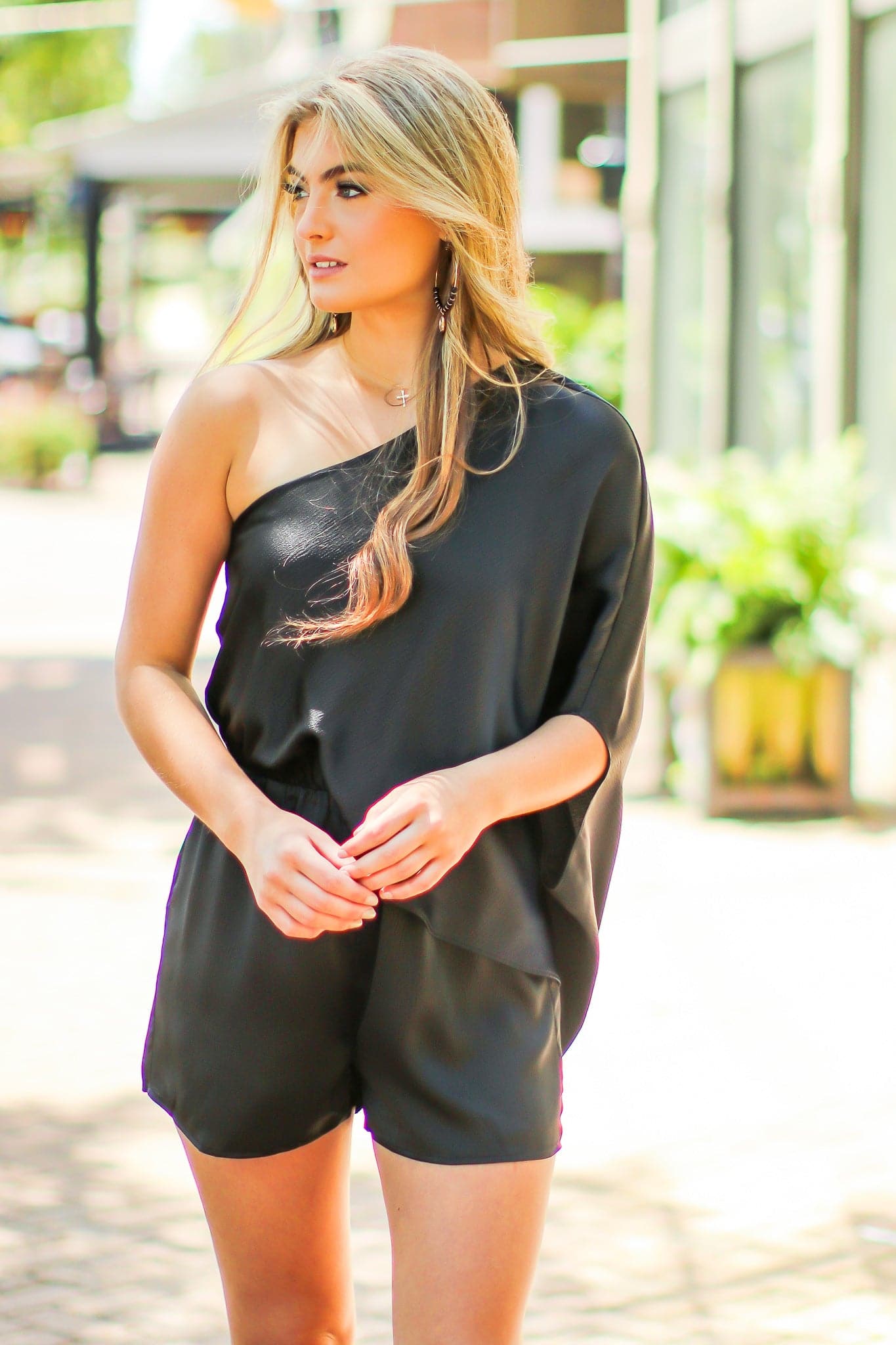 Flowy hotsell romper dress