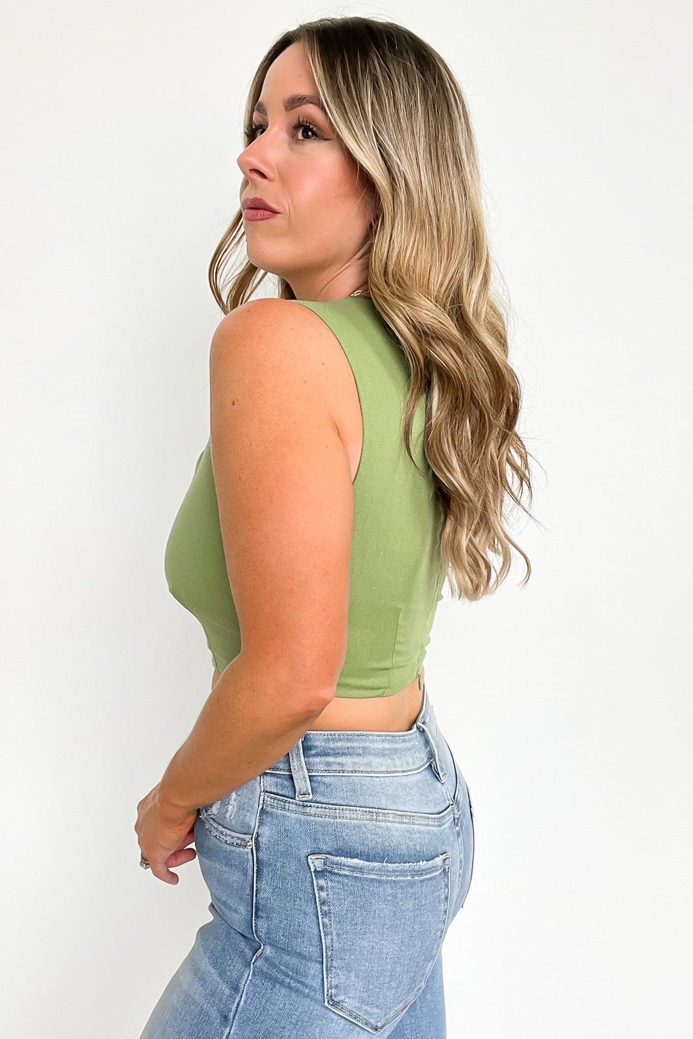  Miami Afternoons Cutout Crop Top - FINAL SALE - Madison and Mallory