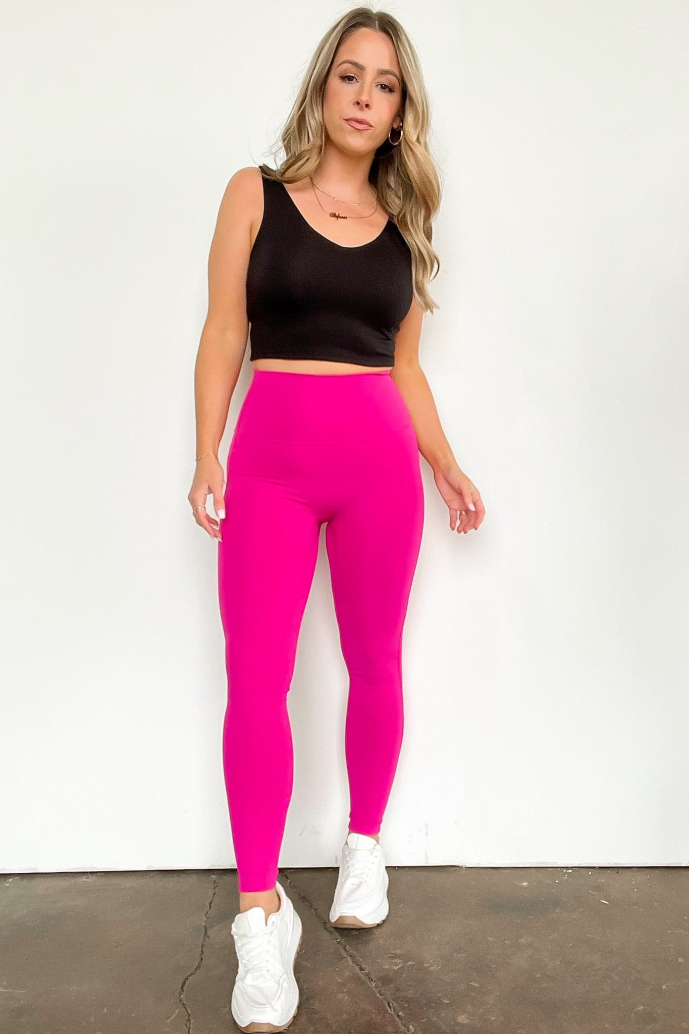  Moving Right Along Athletic High Waist Leggings - BACK IN STOCK - Madison and Mallory