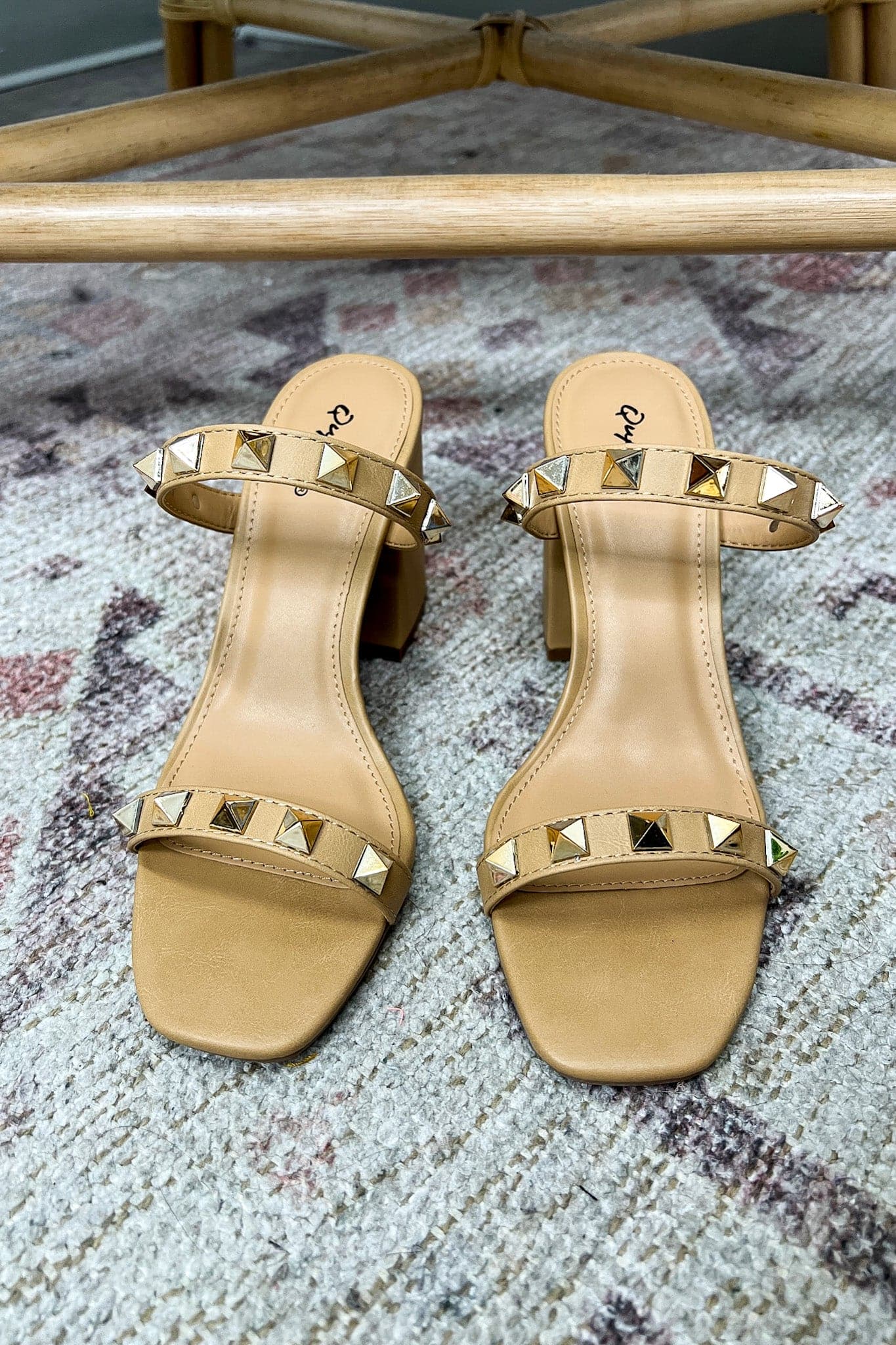  New Ambition Studded Strappy Heels - FINAL SALE - Madison and Mallory