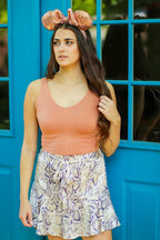  Liora Seamless V-Neck Cropped Tank Top - FINAL SALE - Madison and Mallory