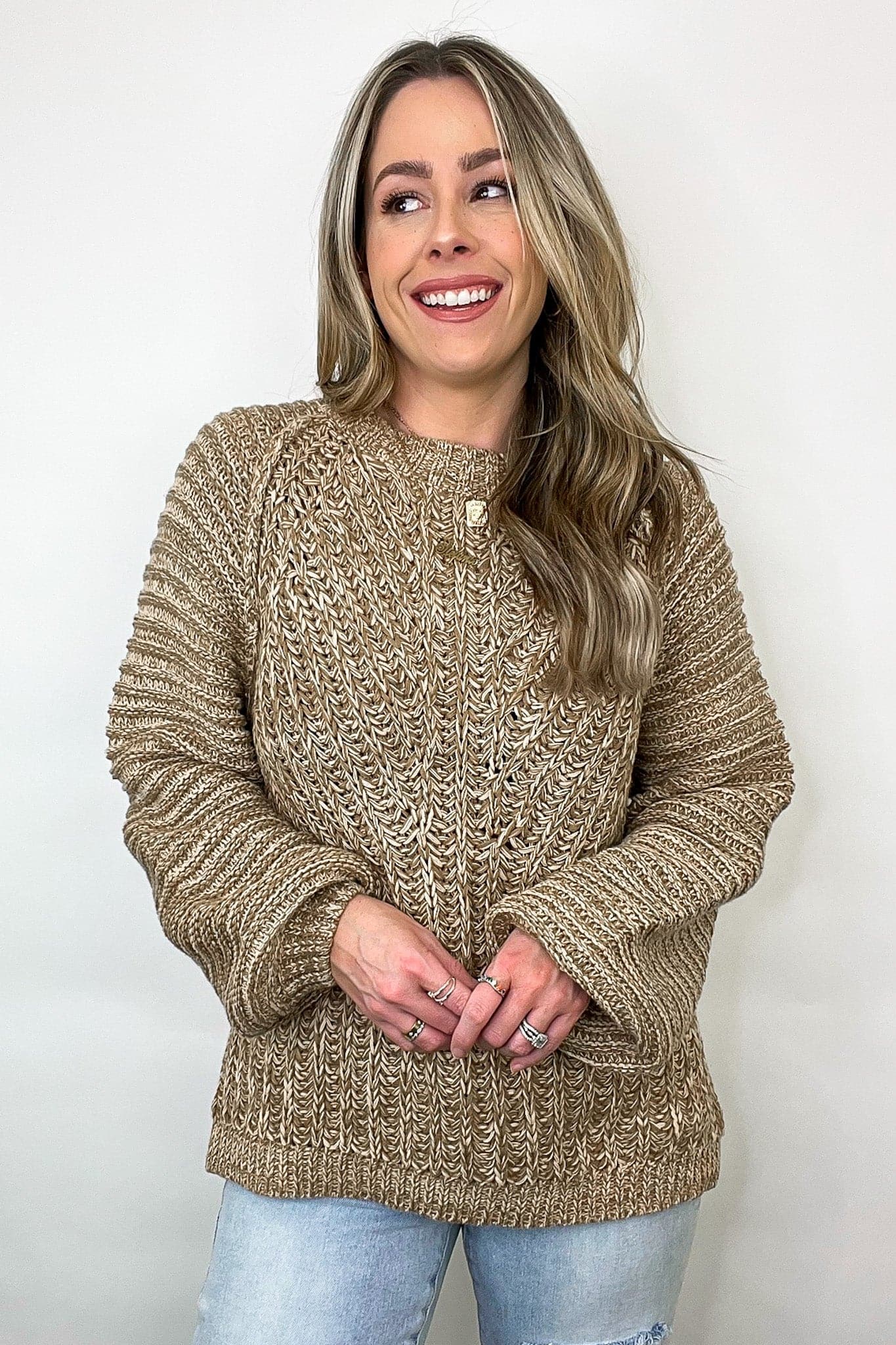  Savita Relaxed Knit Sweater - FINAL SALE - Madison and Mallory