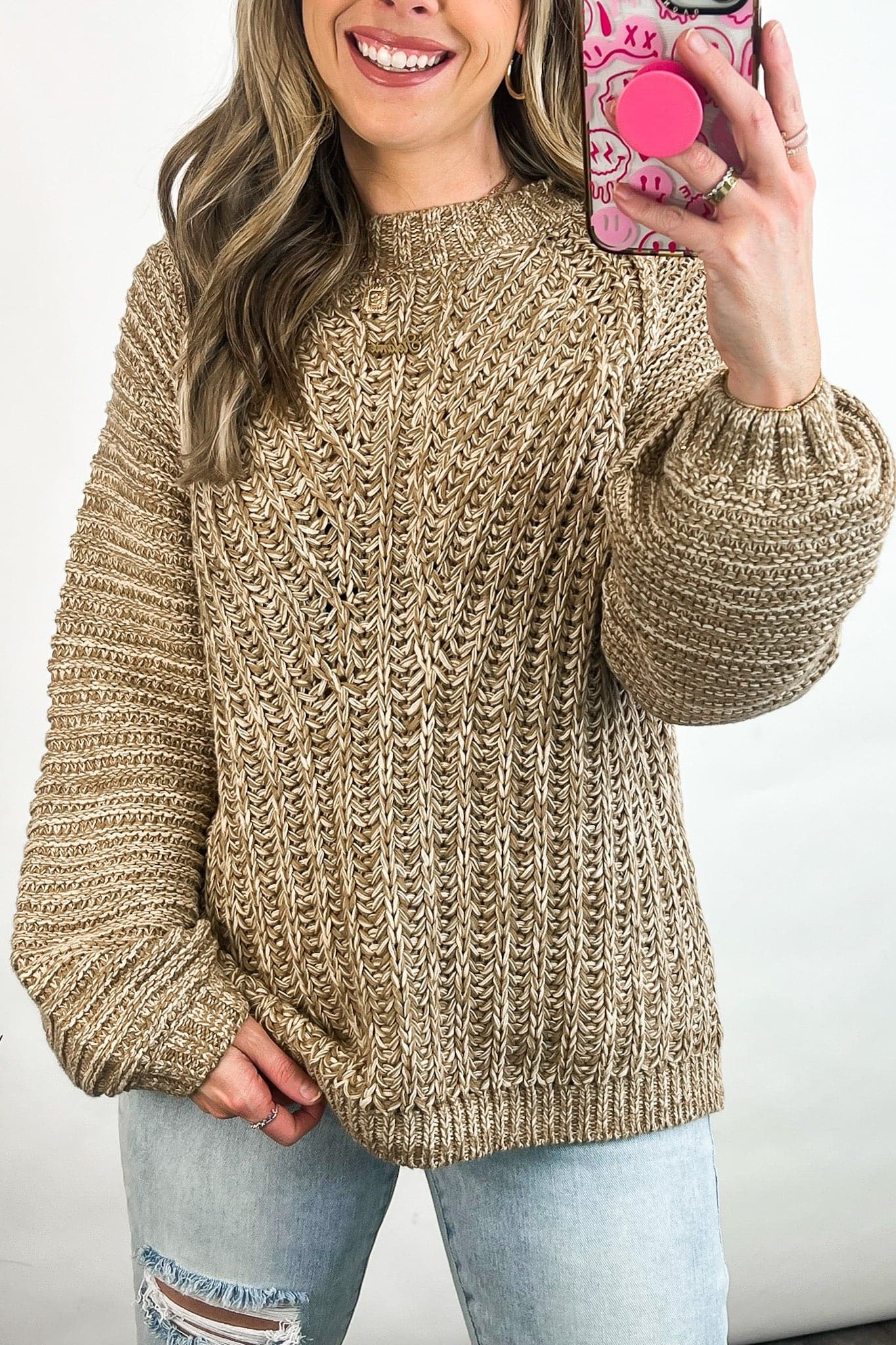  Savita Relaxed Knit Sweater - FINAL SALE - Madison and Mallory