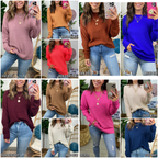  Seasonal Refresh Knit Sweater - FINAL SALE - Madison and Mallory