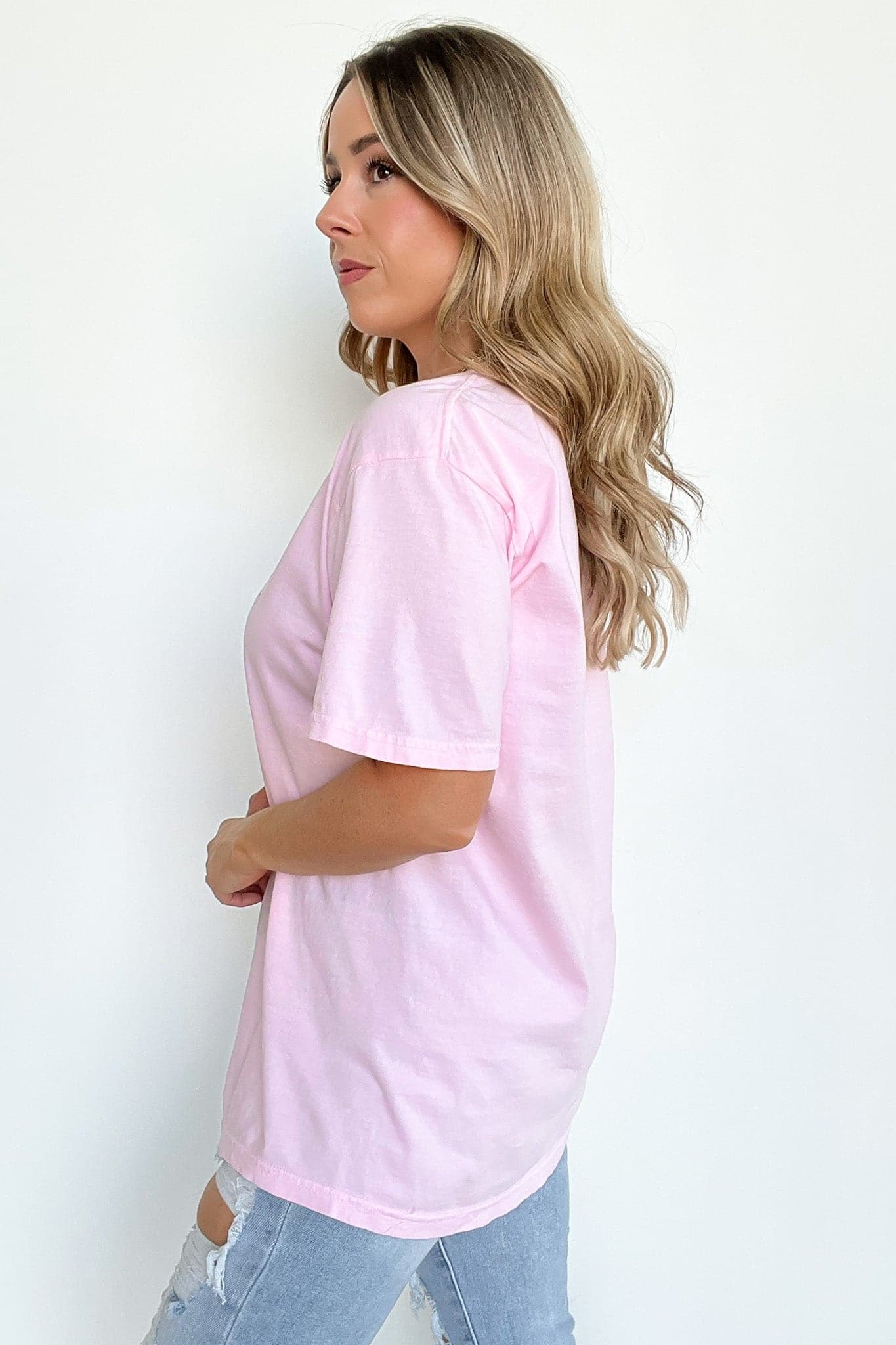  Self Love Club Vintage Relaxed Graphic Tee | CURVE - FINAL SALE - Madison and Mallory