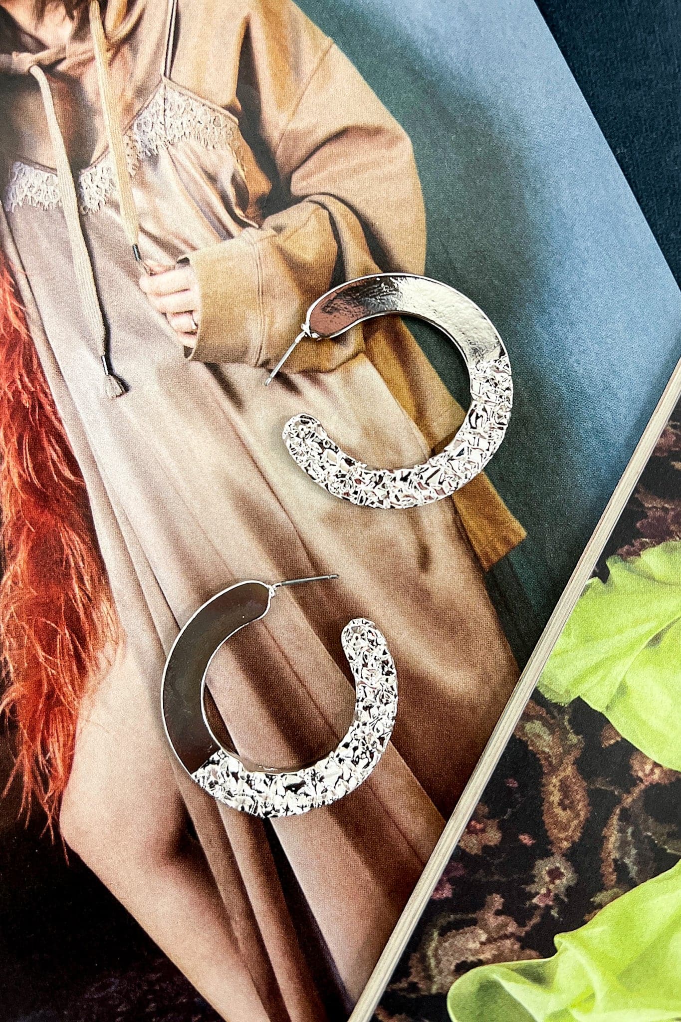 Silver Shining and Chic Hoop Earrings - Madison and Mallory
