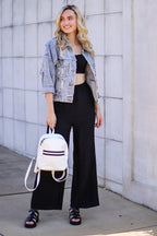  Somerville Crop Top - FINAL SALE - Madison and Mallory