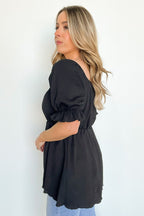  Step into Daylight Square Neck Babydoll Top - FINAL SALE - Madison and Mallory