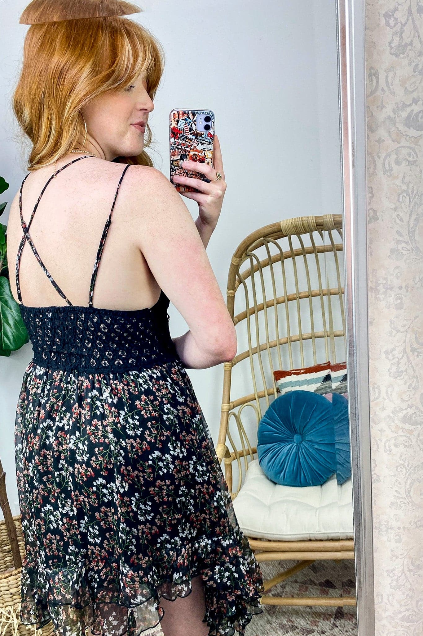  Stolen Moments Floral Lace Fit and Flare Dress - FINAL SALE - Madison and Mallory
