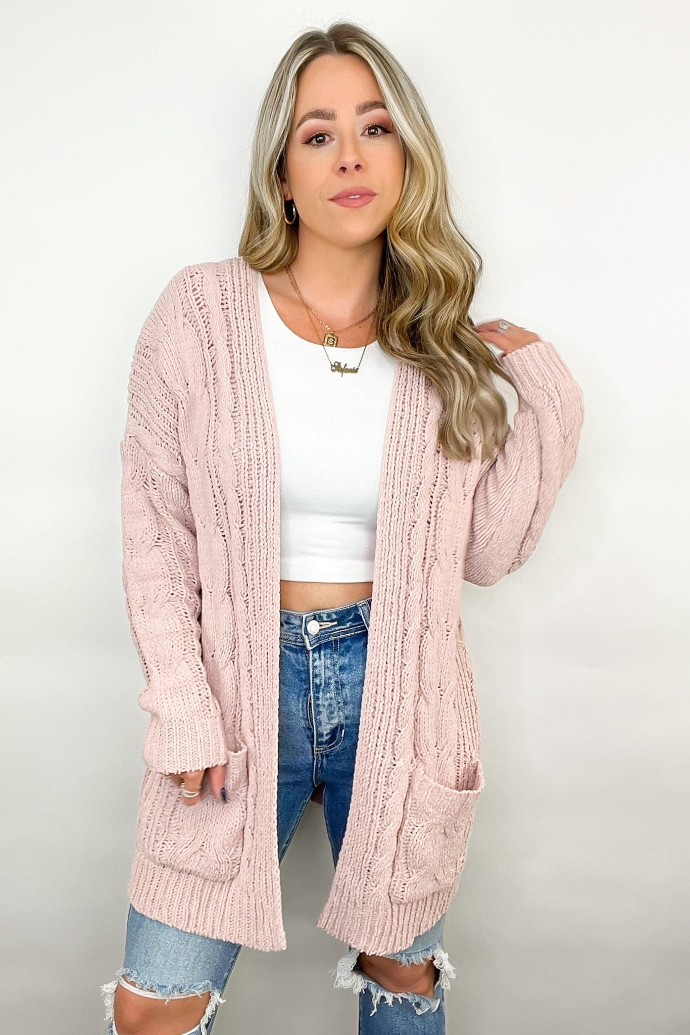 Style Forecast Cable Knit Cardigan - FINAL SALE · Madison +
