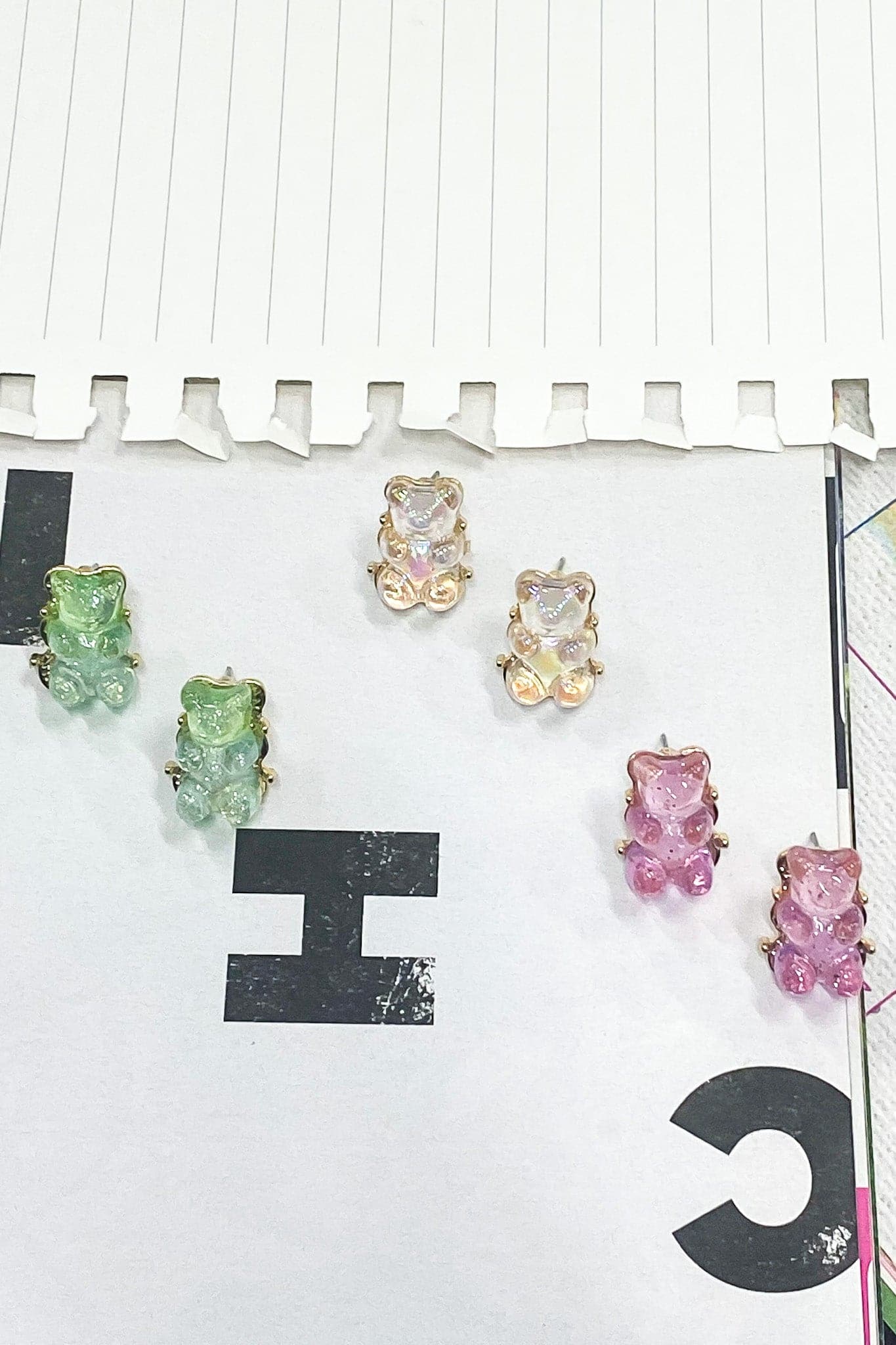  Total Nostalgia Gummy Bear Stud Earrings - Madison and Mallory