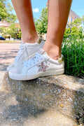 5.5 / White Multi Vintage Havana Cora Star Sneakers - White Multi - FINAL SALE - Madison and Mallory