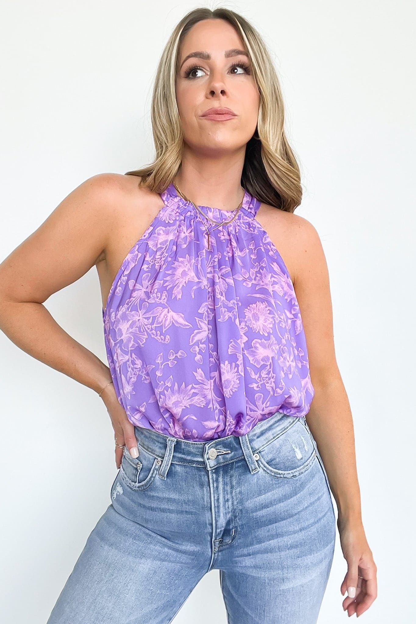  Whimsical Wishes Floral Smocked Top - FINAL SALE - Madison and Mallory