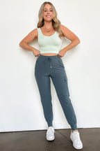 Whynn Drawstring Cargo Joggers - FINAL SALE - Madison and Mallory