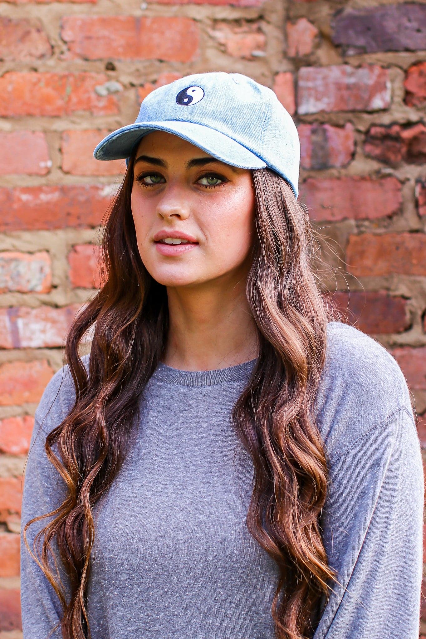  Yin Yang Embroidered Dad Hat - FINAL SALE - Madison and Mallory