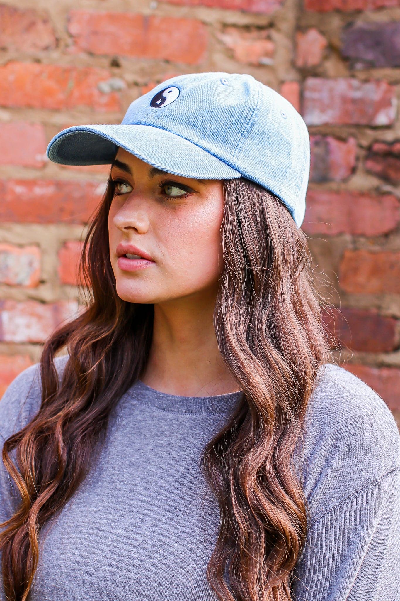  Yin Yang Embroidered Dad Hat - FINAL SALE - Madison and Mallory