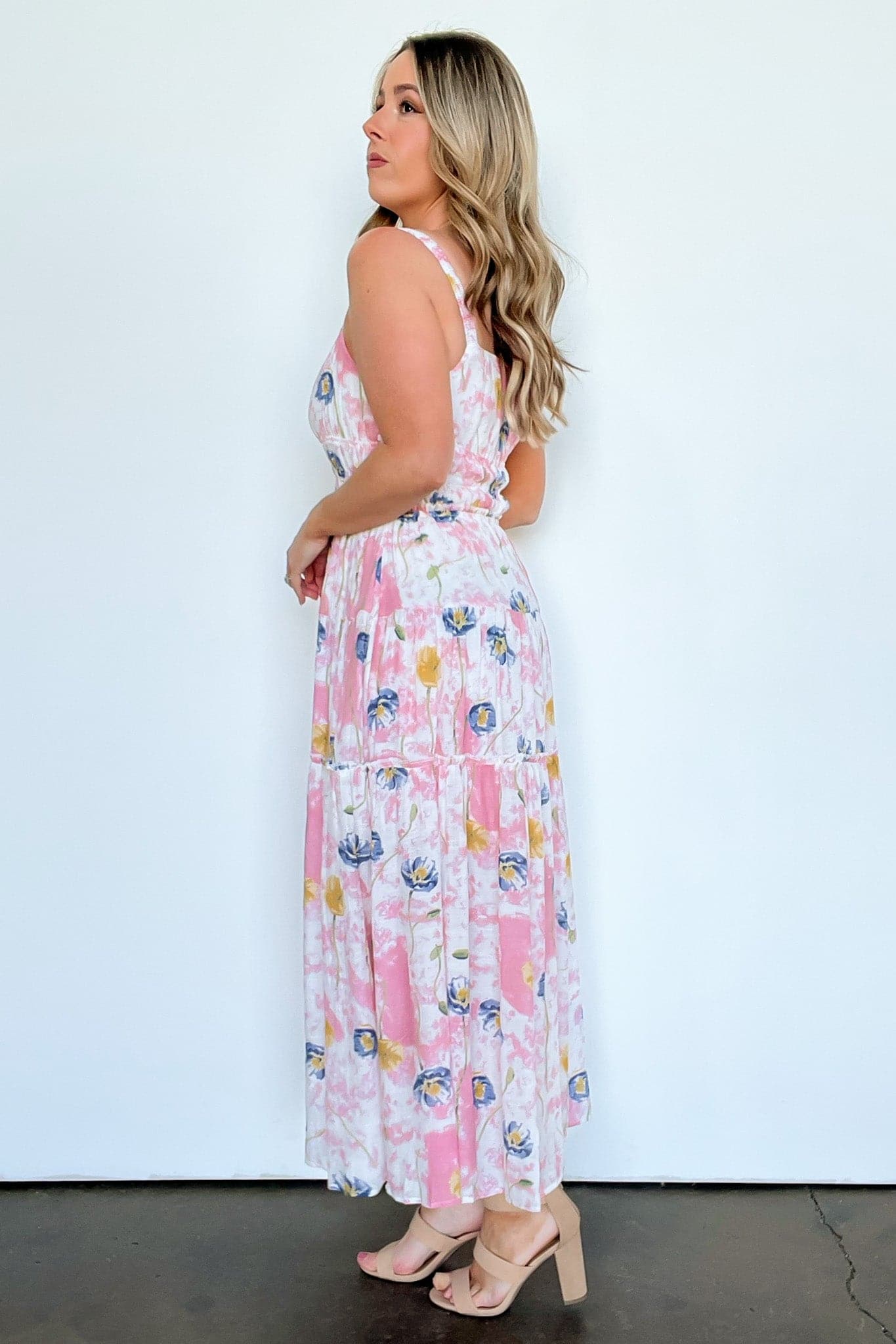  Zeinah Tiered Floral Maxi Dress - FINAL SALE - Madison and Mallory
