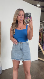 Joanah Ribbed Tank Top - FINAL SALE - Madison and Mallory