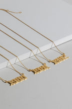 Millennial Birth Year Necklace - FINAL SALE - Madison and Mallory