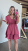 Lovely Spirit Flutter Sleeve Tiered Dress - FINAL SALE - Madison and Mallory