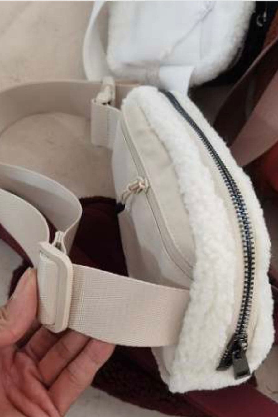 Anywhere Fleece Belt Bag - FINAL SALE - Madison and Mallory