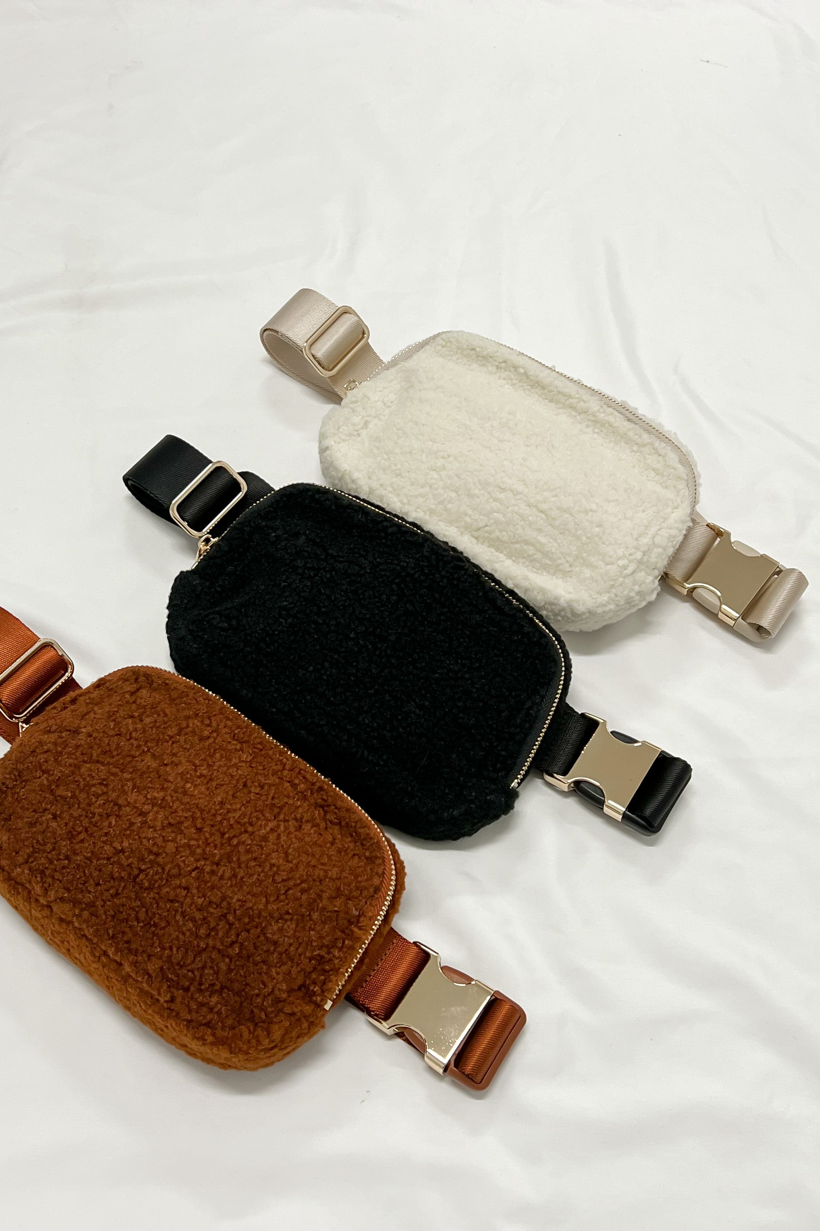 Anywhere Fleece Belt Bag - FINAL SALE - Madison and Mallory