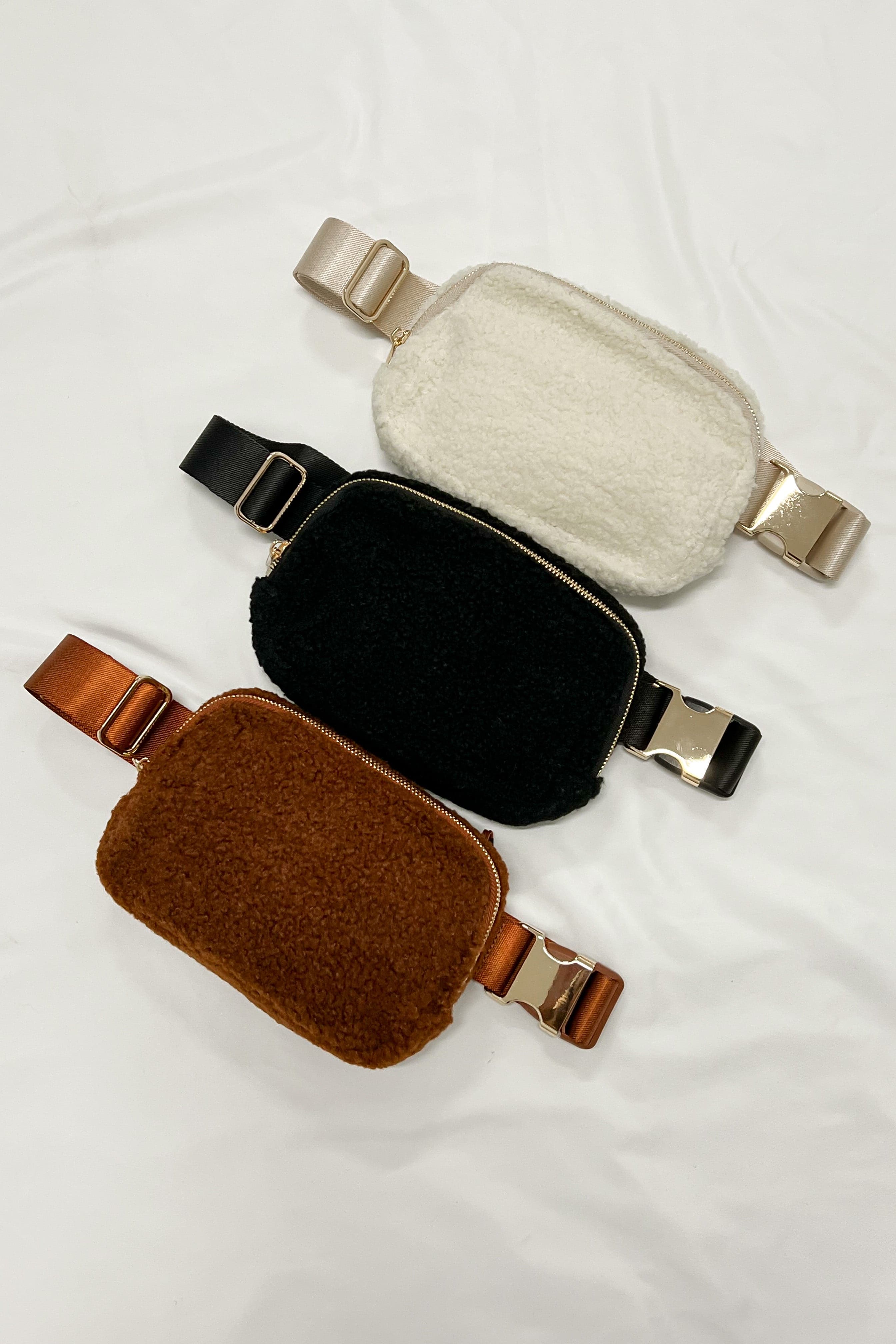 Anywhere Fleece Belt Bag - FINAL SALE - Madison and Mallory