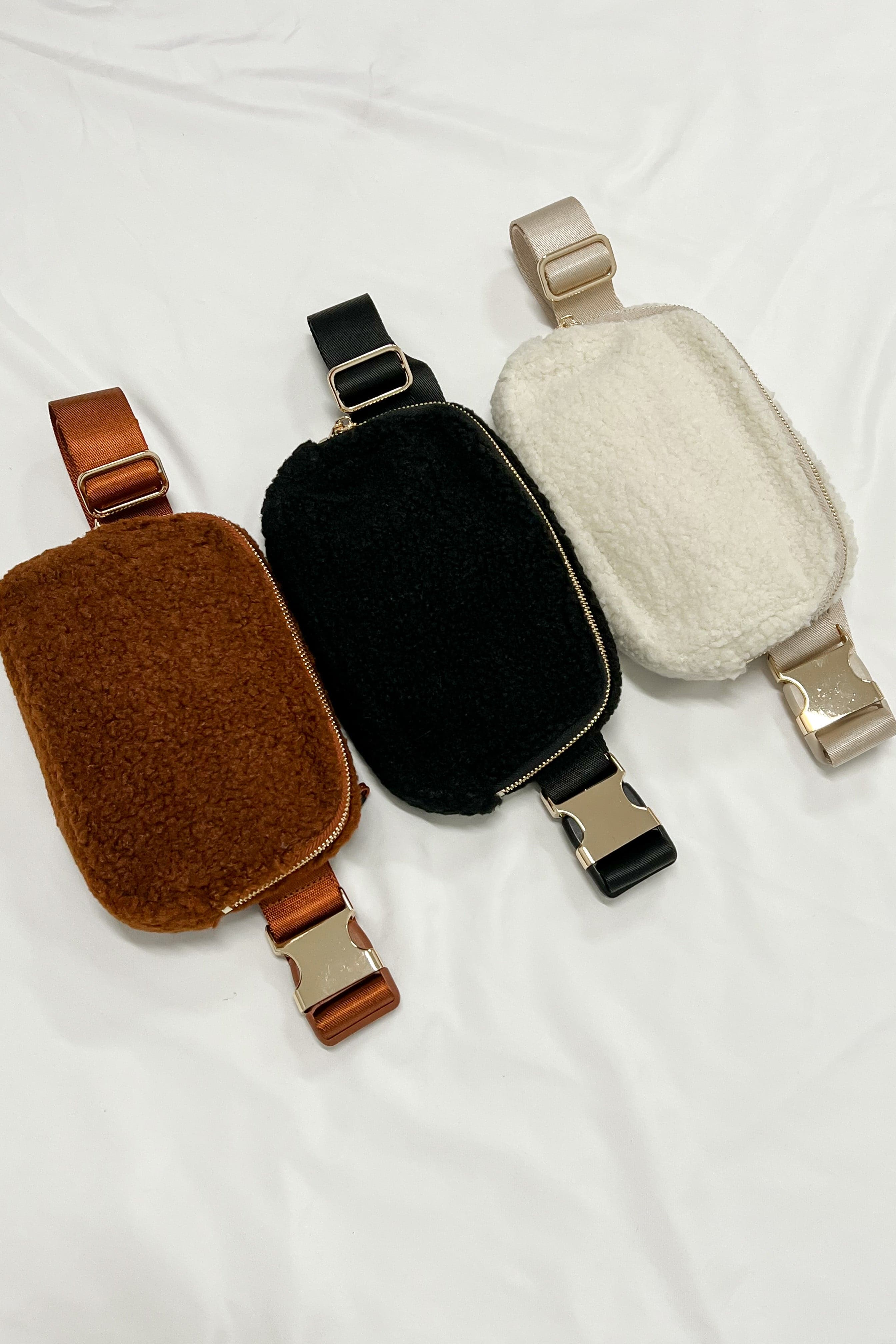 Anywhere Fleece Belt Bag - FINAL SALE - Madison and Mallory